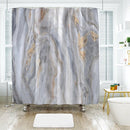 Waterdicht douchegordijn kiezelpatroon 180x200cm lichtgrijs