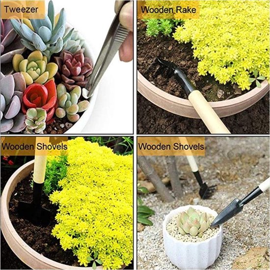 14delig- Tuingereedschap set voor planten en bloemen