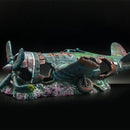 Realistische Gevechtsvliegtuigen voor Aquariumdecoratie