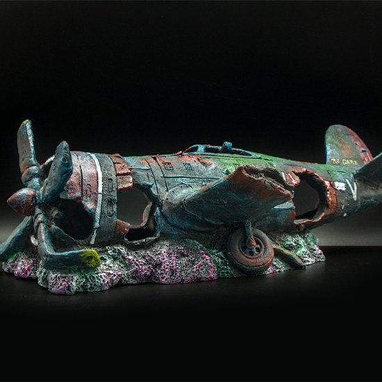 Realistische Gevechtsvliegtuigen voor Aquariumdecoratie