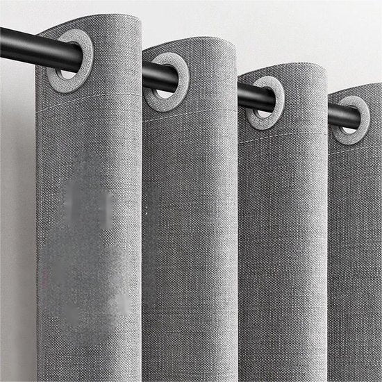 Merkloos Waterdicht Douchegordijn 180x200 Grijs Zilverkring