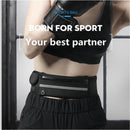 Heuptasje sport - running belt met waterfleshouder zwart