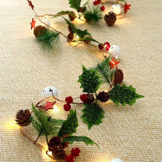 Unikorf kerstverlichting 2m - 20 LED, wit