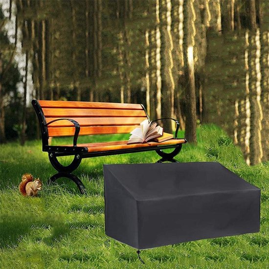 Hoogwaardige Waterdichte Hoes voor 4-zitsbanken -Premium Oxford Stof met Sterk PVC- Duurzaam Comfort in Alle Seizoenen 190x66x89cm