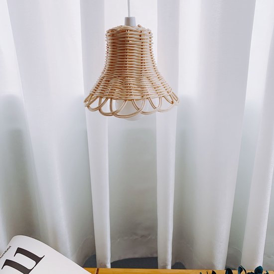 Hanglamp rotan naturel - Babykamer/Slaapkamer - 1W LED
