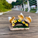 Zonnebalkonornamenten gesimuleerde dierenknutsels 3 eekhoorn