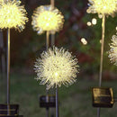 2x Solar Tuinlamp Paardenbloem - Warm Wit Sfeerlicht