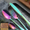 24-delige rvs bestekset vaatwasbestendig hoogglans