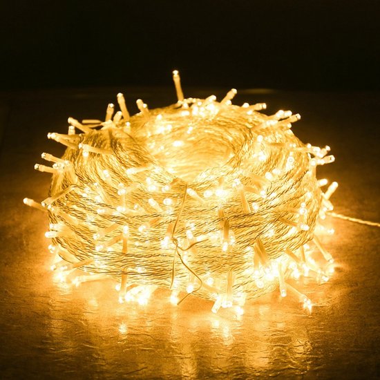Lichtsnoer buiten 10 m - 80 warm-witte lampjes, USB