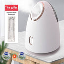TDR-Gezichtsdampkap voor schoonheidsverzorging - Facial Steamer - Gezichtsstomer - Gezichtsreiniging - gratis Elina Aloë Vera Handcrème en Mee-eters & Acne Verwijderen Set - Wit