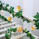 LED kersenbloesem lichtsnoer 2m 20 lampjes batterij roze