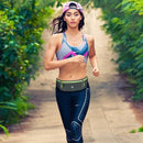 Heuptasje sport verstelbaar 60-120 cm waterafstotend grijs