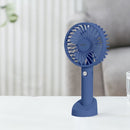 Draagbare USB Ventilator - Oplaadbaar - Diepzee Blauw