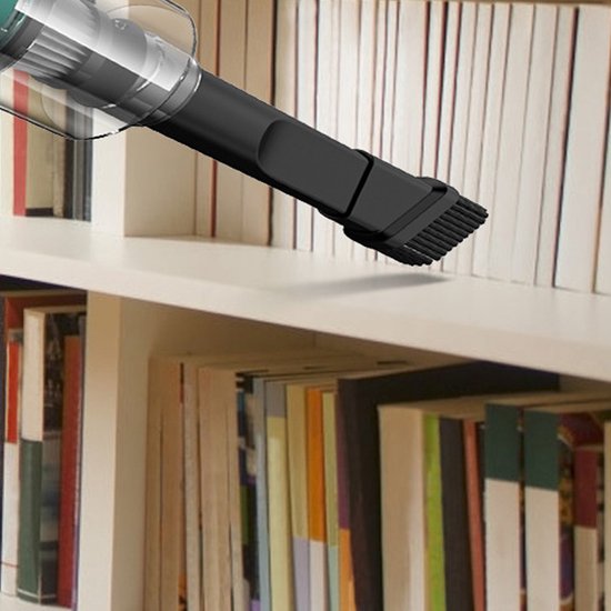 Handstofzuiger - Multifunctionele Mini Kruimelzuiger Incl. 3 Opzetstukken-Stofzuiger Auto-USB Oplaadbaar-zwart