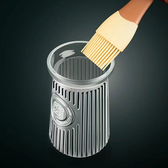 2 stuks oliefles siliconen bakkwast hittebestendig voor BBQ