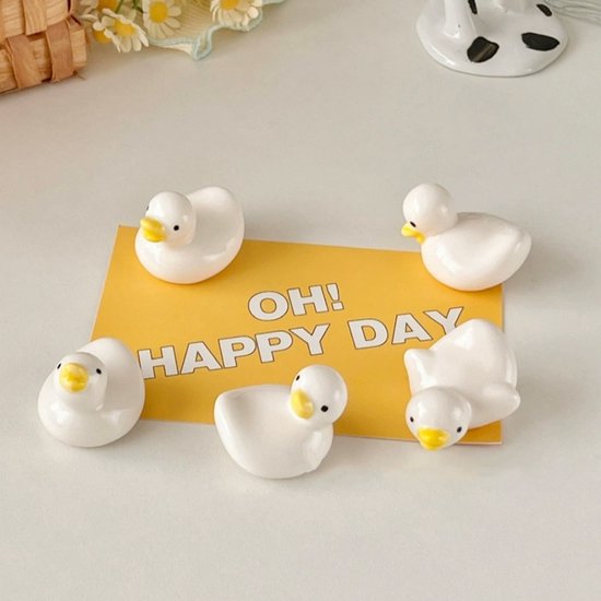 Set van 5 Vaatwasserbestendige Eetstokjeshouders Eend