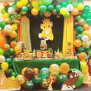 Merkloos 68-delig Safari & dieren verjaardagset