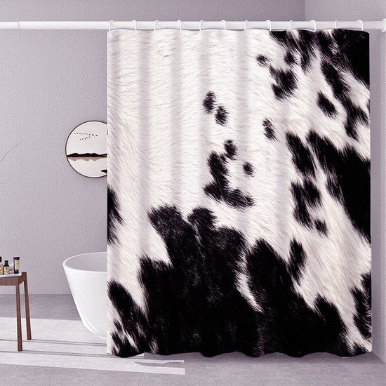 Unikorf Waterdicht Koeienhuid Douchegordijn 180x200CM
