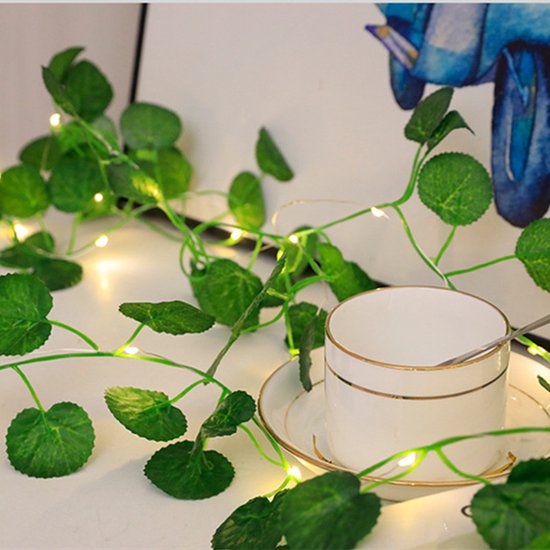 Begoniablad Lichtslinger - 20 LED - 2m - Batterij