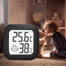 Mini Digitale Hygrometer en Weerstation - Zwart