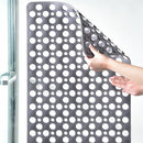 Antislipmat, Veilige en Duurzame Anti-Slip Badmat van Milieuvriendelijk TPE –grijs, 55*88cm