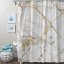 Waterdicht douchegordijn marmerpatroon - Luxe en Dik