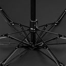 Opvouwbare Paraplu Witte Rozen, UPF50+ Anti-UV, Ø102cm