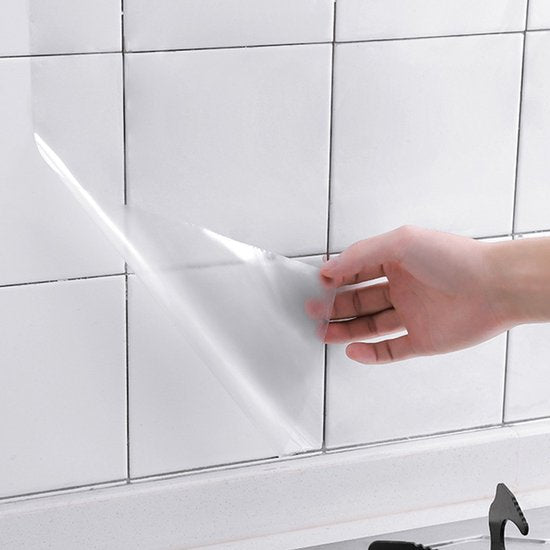 Keuken anti-oliedamp stickers transparante anti-olie stickers 60CM*5M