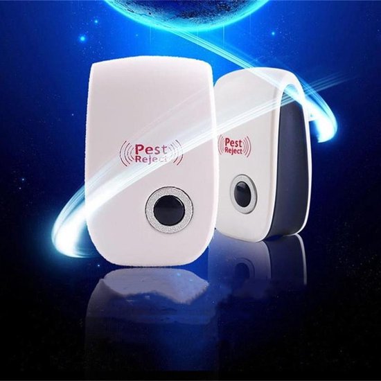 Unikorf Ultrasoon Insecten & Ongedierte Bestrijder, Wit