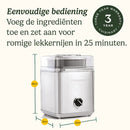 Cuisinart - Deluxe IJsmachine - Sorbet- en frozen yoghurtmaker - IJsmaker - Zilver - 2L
