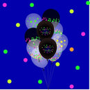 56delige-Fluorescerende  Letters  Verjaardagsballon Set