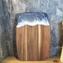 Luxe Snij- & Serveerplank Blauwe Golf 35x24,8 cm