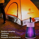 Electrische muggenlamp - UV Lamp - draagbaar - geen fel licht - vrijwel geruisloos - Groen