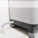 4 stuks Wasmachine Trillingsdempers - Vibratie demper pads - Antislipmatjes - Trillingsmat-Zwart
