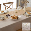 Unikorf Waterdicht Tafelkleed Beige 140x200 - Afwasbaar