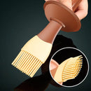 2 stuks oliefles siliconen bakkwast hittebestendig voor BBQ