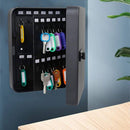 Sleutelkluis 48 haken met cijferslot - Zwart