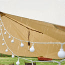 LED bal lichtsnoer warm wit 12m 100 lichtjes bal USB 8 funct