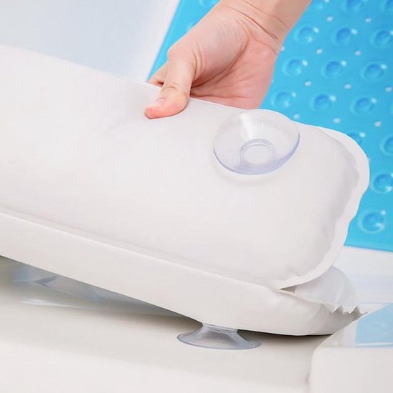 Luxe Badkussen met 7 Anti-Slip Zuignappen - Waterdicht