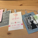 Fotoclip lichtsnoer 3m, 20 warm wit lampjes (batterij)