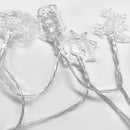 Magische LED-Lichtslinger 2m, 10 Sterren & Manen Warm Wit li