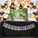 120-delige Ballonnenset - Zwart en Goud - Feestdecoratie