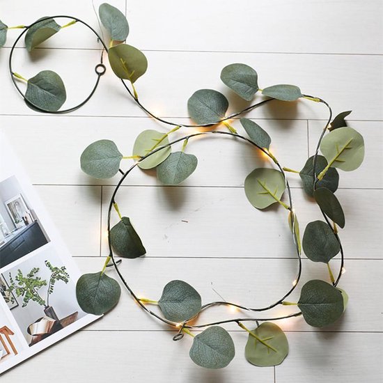 Unikorf LED Lichtsnoer Eucalyptus Wijnstok 2m 20 LED's
