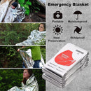 SOS Wildernis Overlevingsset 13-in-1 – Outdoor Survival Kit met Multitool, Zaklamp & Nooddeken – Ideaal voor Kamperen & Avontuur