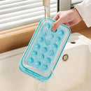 Duurzame ijsblokjesvorm - 36 hemelsblauwe blokjes