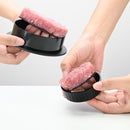 TDR-Hamburgerpers Voor De Perfecte Hamburger  PLUS 100 waxpapiertjes -3-in-1 burgerpers