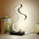 LED Bureaulamp Abstract Paard - 3 Witte Lichtstanden