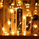 Xtraworks LED ster lichtsnoer USB 5m 30 lampjes warmwit