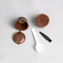 Hervulbare koffiecapsulefilter 4 stuks voor Dolce Gusto