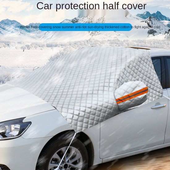 Zomer Autohoes - Water- en UV-bestendig - 144x115CM Zilver